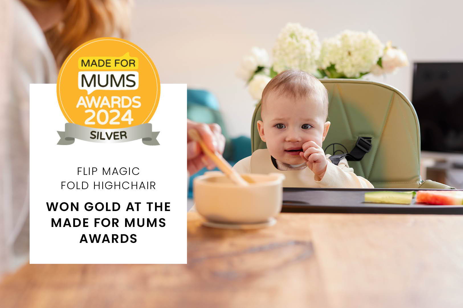 Flip Magic Fold Highchair Ickle Bubba